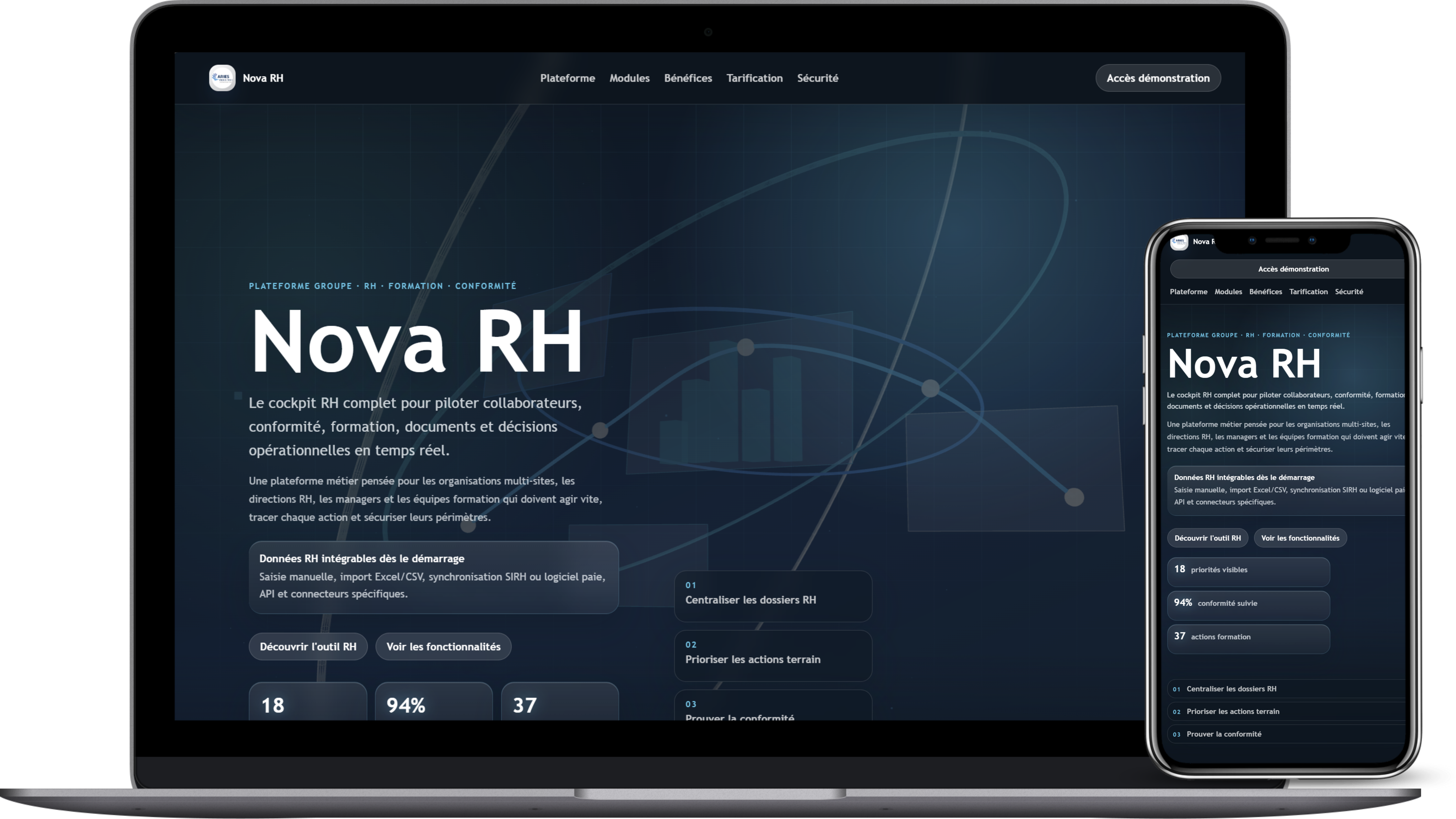 Interface Nova